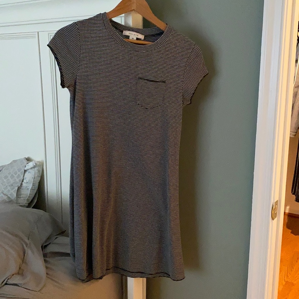 Mini shirt dress